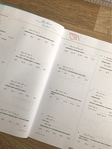  Beden Renk 345 ayt matematik