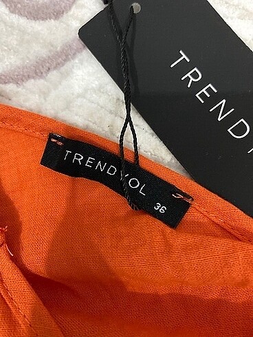 Trendyol & Milla Turuncu bluz