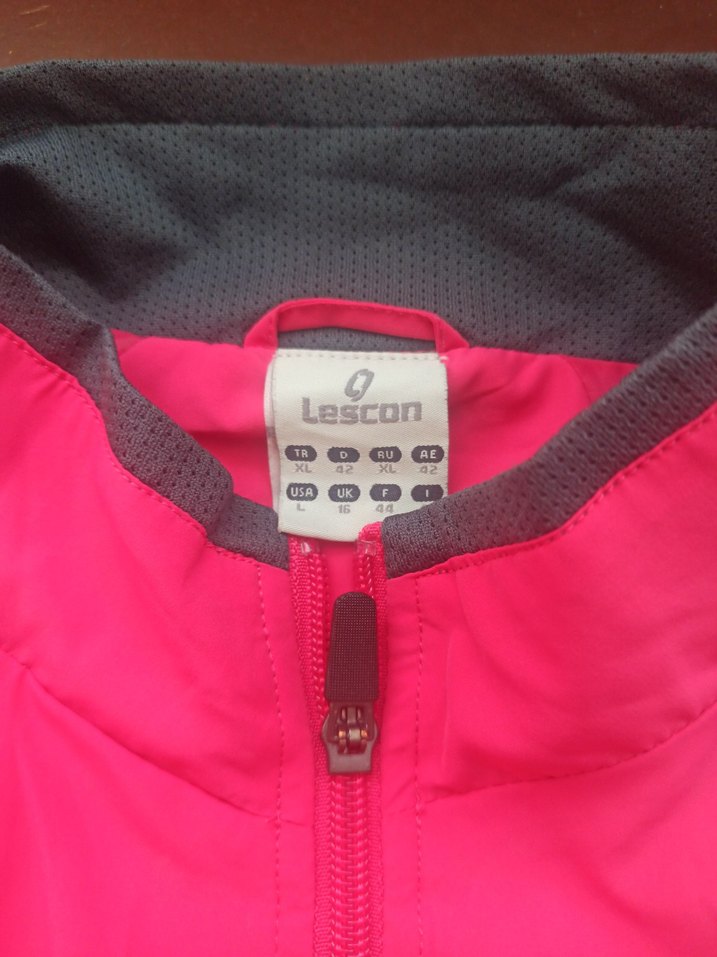 Pembe Fermuarlı Uzun Kollu Kadın Ceket - Görsel 2