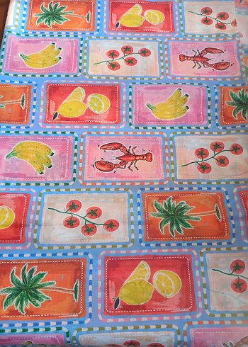 Çok Renkli Baskılı pareo - Görsel 3