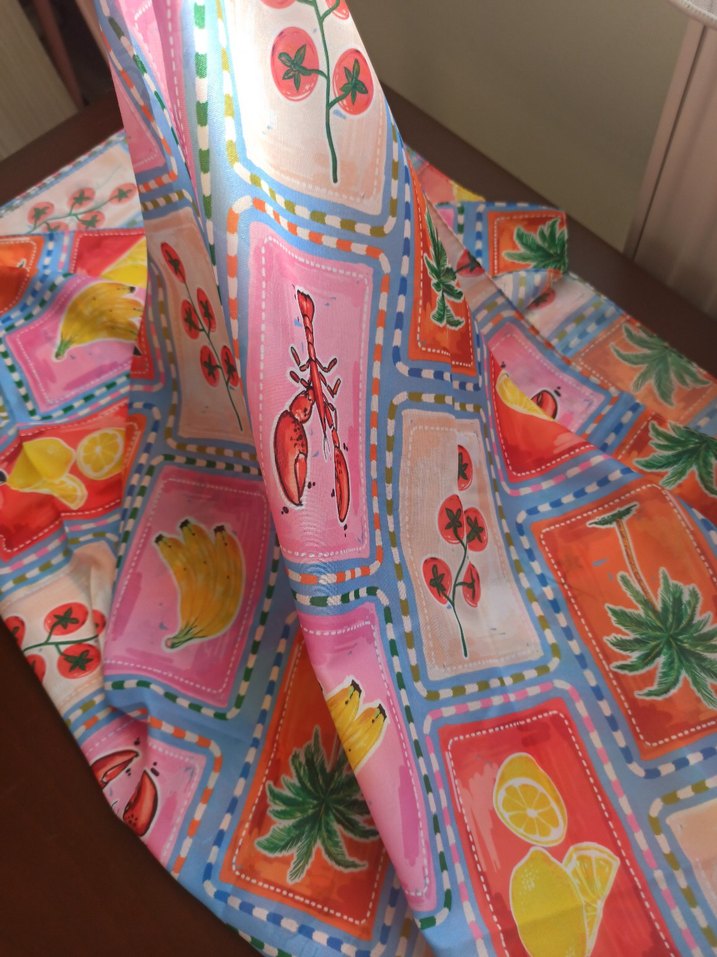 Çok Renkli Baskılı pareo - Görsel 4