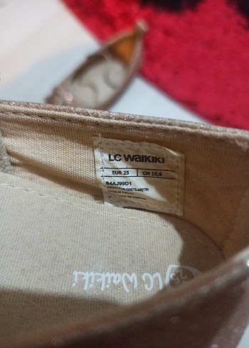 Kız Çocuk Bej Parlak Fiyonk Detaylı Babet - Görsel 5