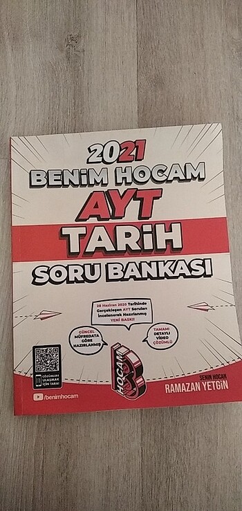 Benim Hocam AYT Tarih Soru Bankası #testkitabı #sorubankası #tar