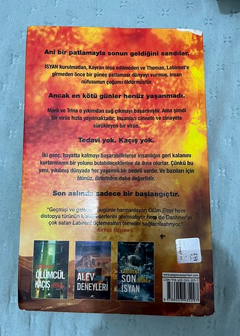 Labirent Ölüm Emri - James Dashner