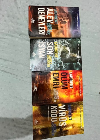 Labirent Serisi James Dashner 4 Kitap