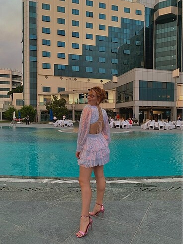 Abiye kısa elbise