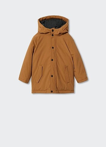 8 Yaş Beden camel Renk Su geçirmez anorak 