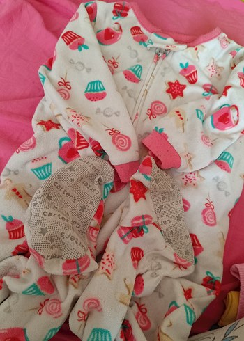 Carter's Kız Çocuk Fermuarlı Polar Uyku Tulumu
