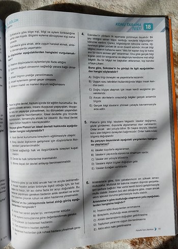 ÇÖZÜM MSB TYT FELSEFE - Görsel 3