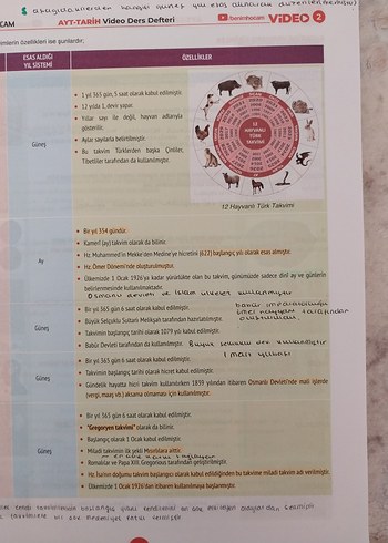 2022 Benim Hocam AYT Tarih Video+Defter Soru Bankası - Görsel 4