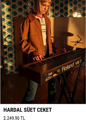 BE BLUE SÜET CEKET - Görsel 4