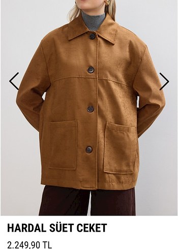 BE BLUE SÜET CEKET - Görsel 2