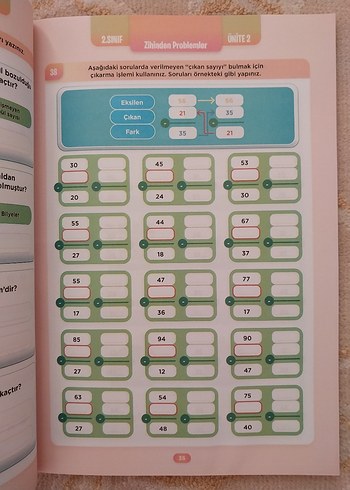 İlköğretim 2. Sınıf Zihinden Problemler Kitabı - Görsel 6