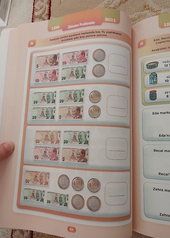 İlköğretim 2. Sınıf Zihinden Problemler Kitabı - Görsel 9