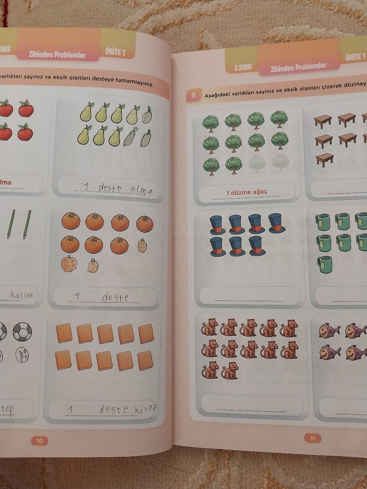 İlköğretim 2. Sınıf Zihinden Problemler Kitabı - Görsel 2