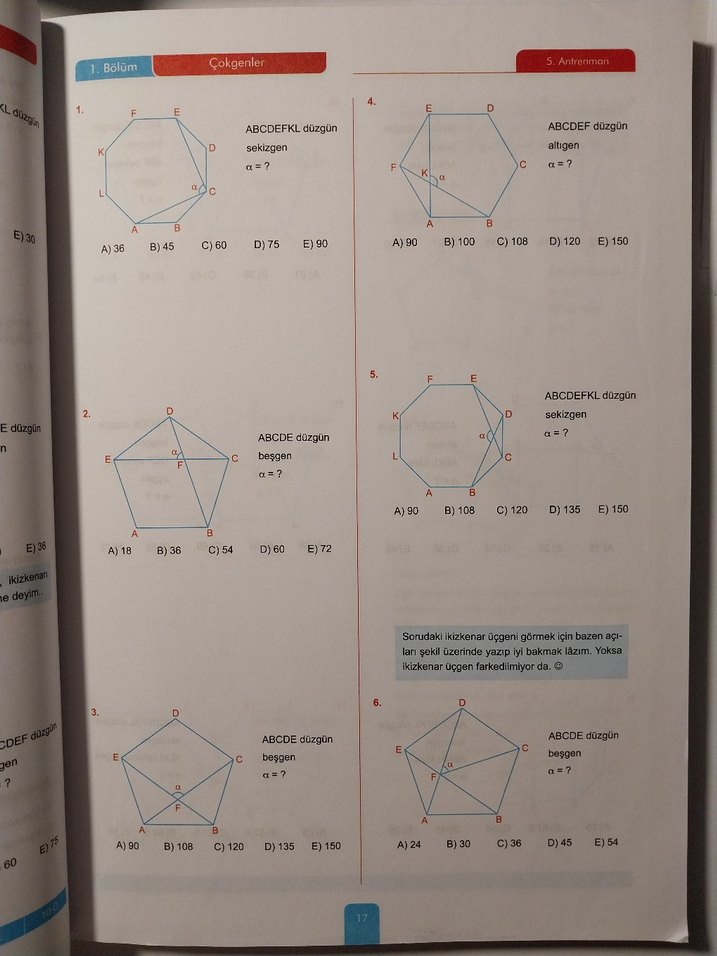 Antrenmanlarla Geometri 2 - Görsel 3