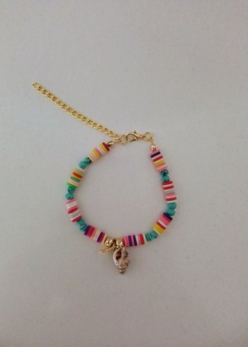 Accessorize Pastel Renkli Boncuklu Bohem Kolye ve Bileklik