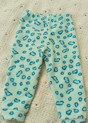 Turkuaz Erkek Çocuk Triko Eşofman Altı - Görsel 2