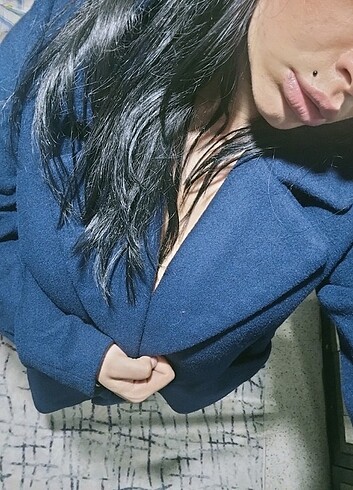 H&M lacivert kaban