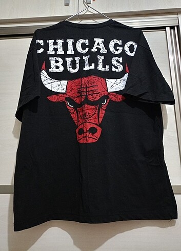 m Beden siyah Renk Chıcago Bulls tişört