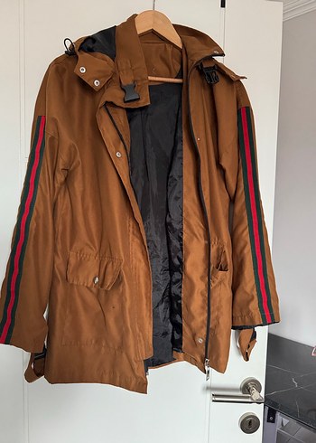 Kahverengi Kemerli Kadın Ceket - Görsel 2