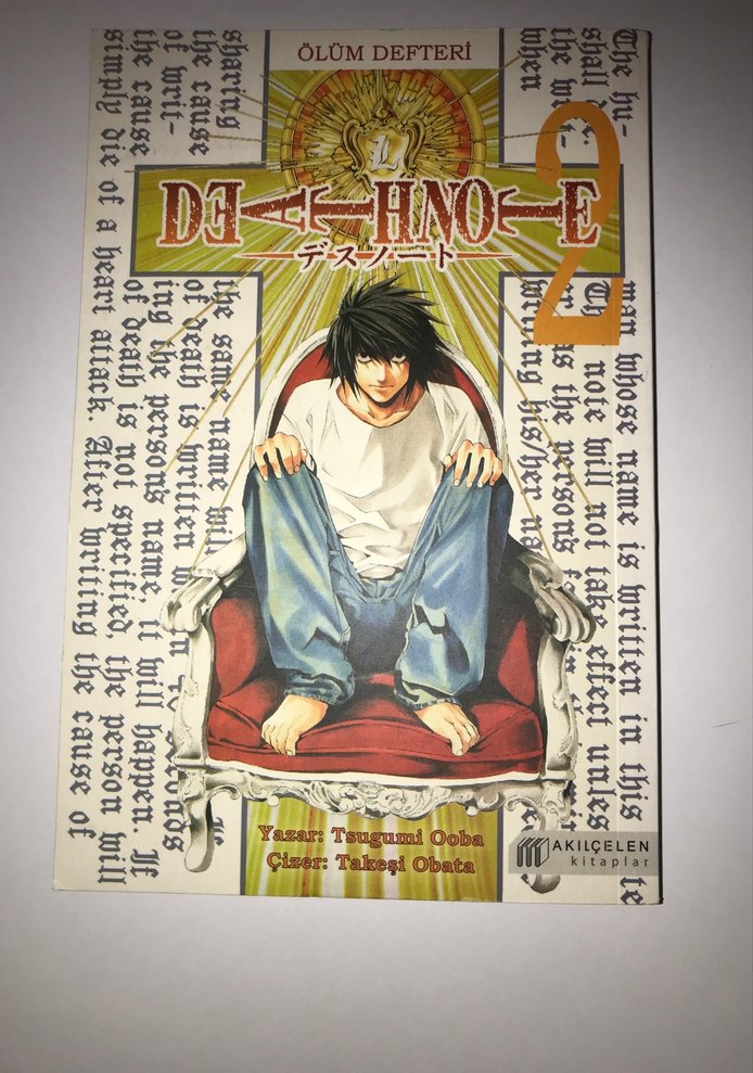 Death Note Manga Seti - Cilt 1 ve 2 - Görsel 3