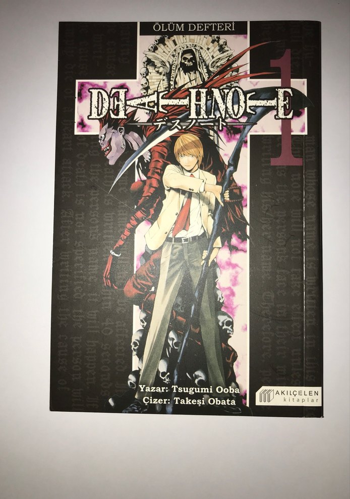 Death Note Manga Seti - Cilt 1 ve 2 - Görsel 2