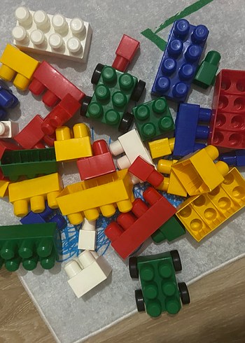 35 parça Renkli Lego Blokları Seti - Görsel 2