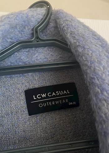 Gri Midi Kadın Yün Kaban Kürklü - Görsel 2