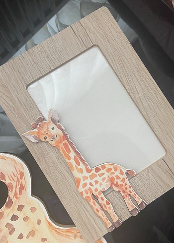 Ahşap Safari Hayvanları çerçeve ve duvar rafı - Görsel 2