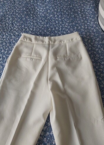 s Beden beyaz Renk Ekru kumas pantalon