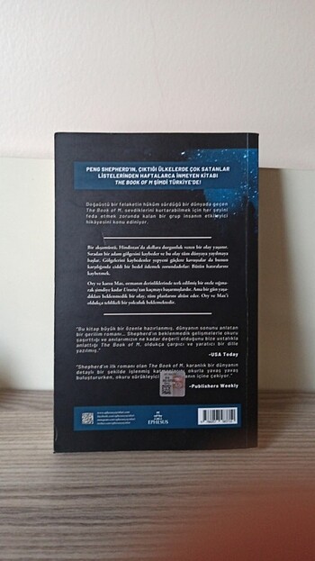 Ephasus yayınları The book of M Kıyamet başlıyor