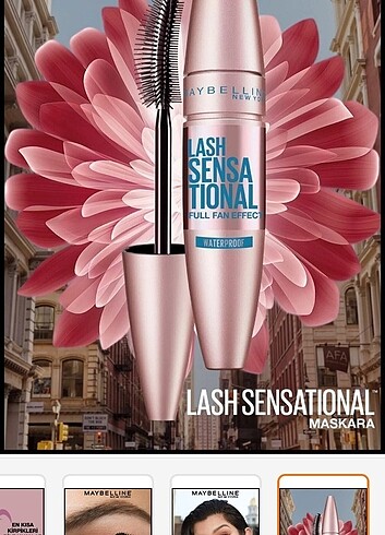 Maybelline Maybilene maskara