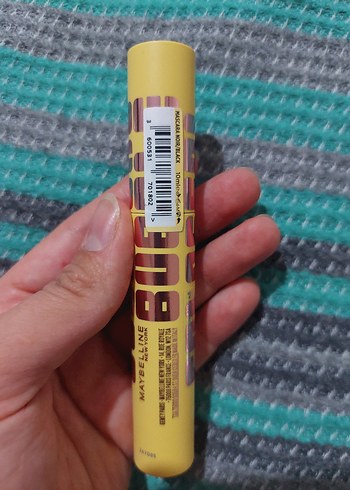 Maybelline Siyah Maskara Sarı Parlak Ambalaj