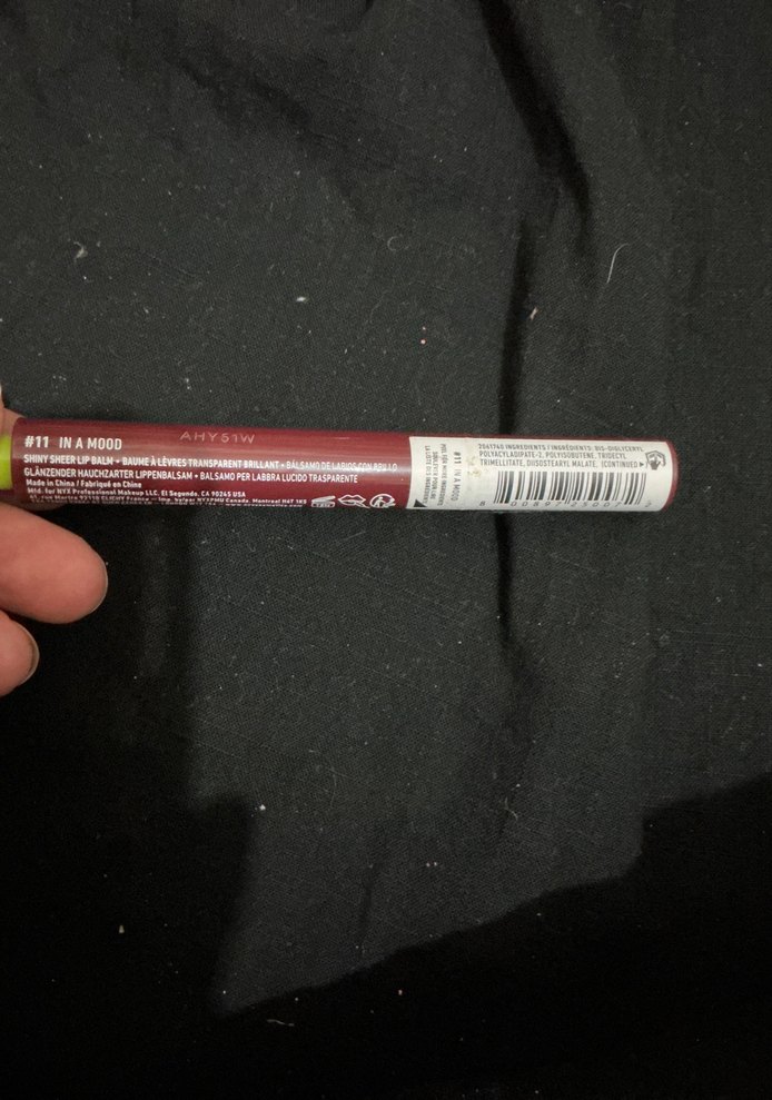 NYX Burgundy Renkli Parlak Lip Gloss - Görsel 2