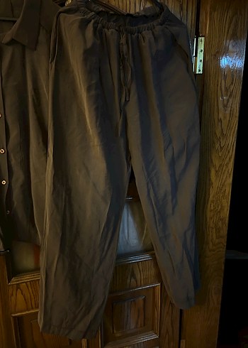 İkli gömlektakım kahverengi  2X beden - Görsel 2