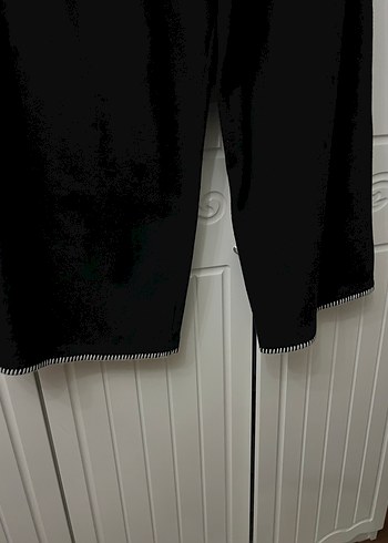 Siyah Oversize Street Wear Takım uçları el işi - Görsel 4