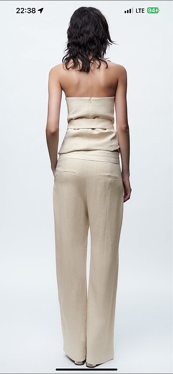 Zara Keten pantolon XL beden