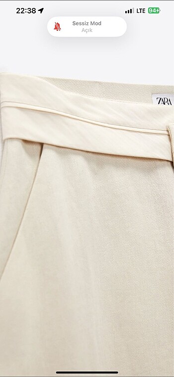 xl Beden Keten pantolon XL beden