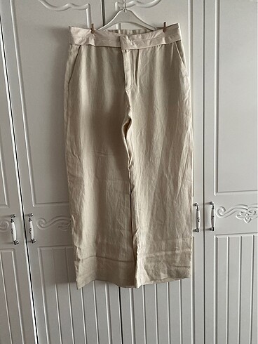 xl Beden camel Renk Zara keten pantolon XL beden
