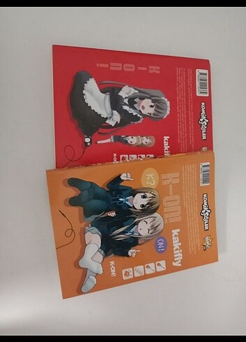  K-on! 1-2 & 3-4 manga set