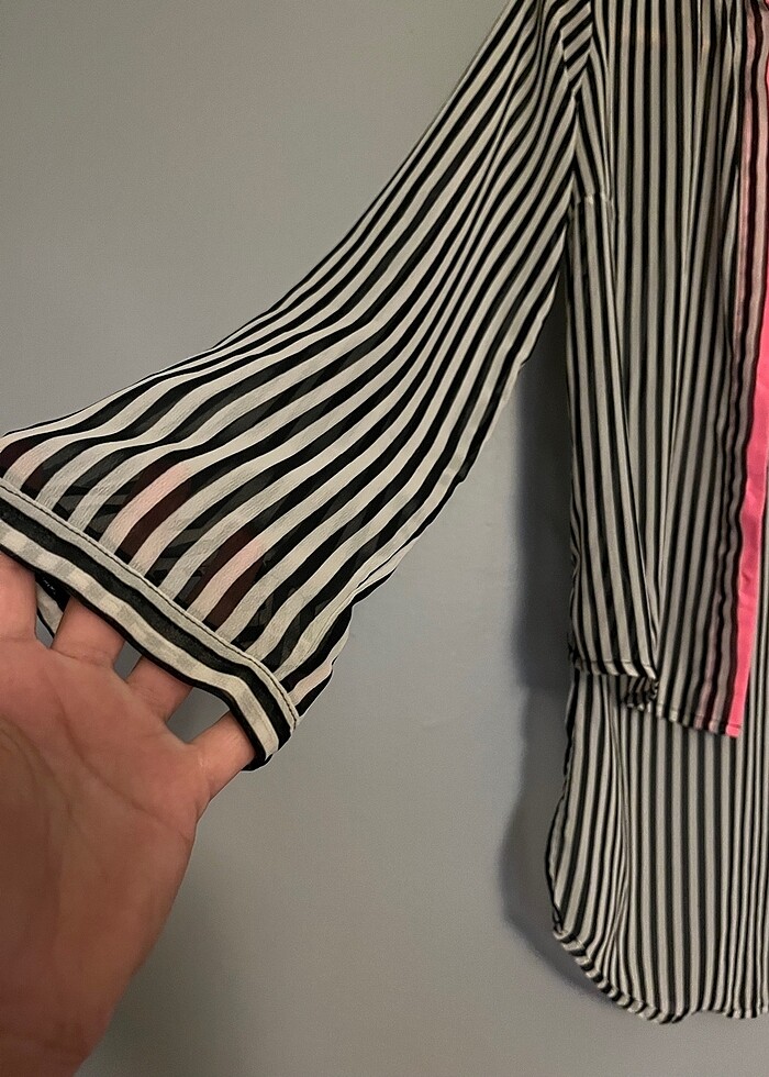 Şifon gömlek - Görsel 2