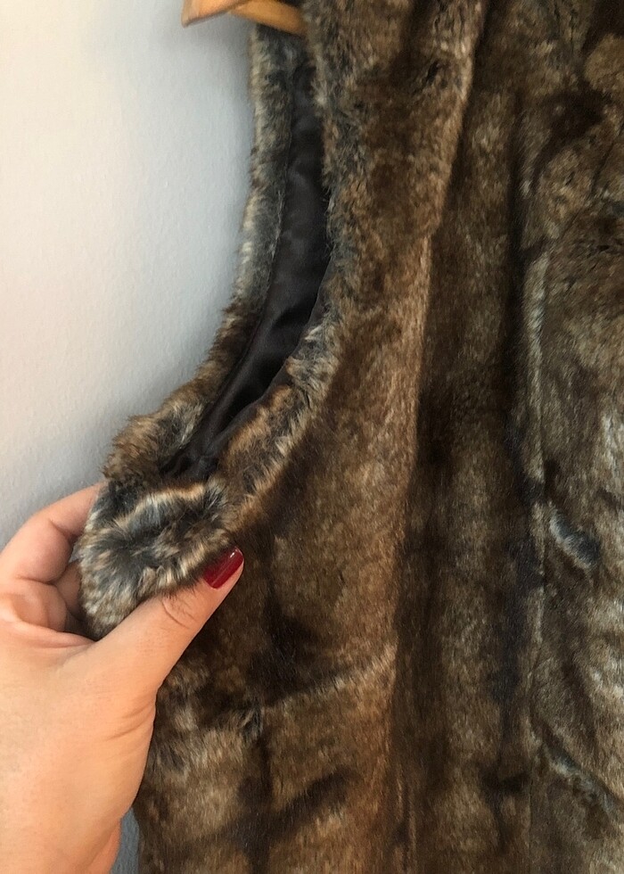 Vizon Kürk Yelek - Görsel 5