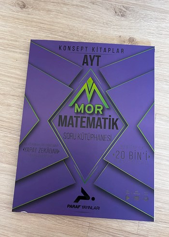 Mor AYT Matematik Konsept Kitapları