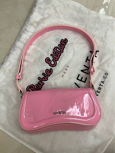 Loventa pembe çanta