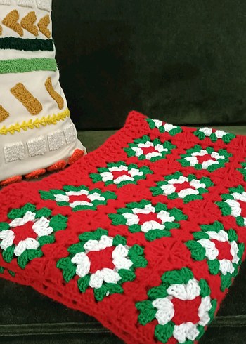 Yılbaşı renkleriyle Battaniye - Görsel 6