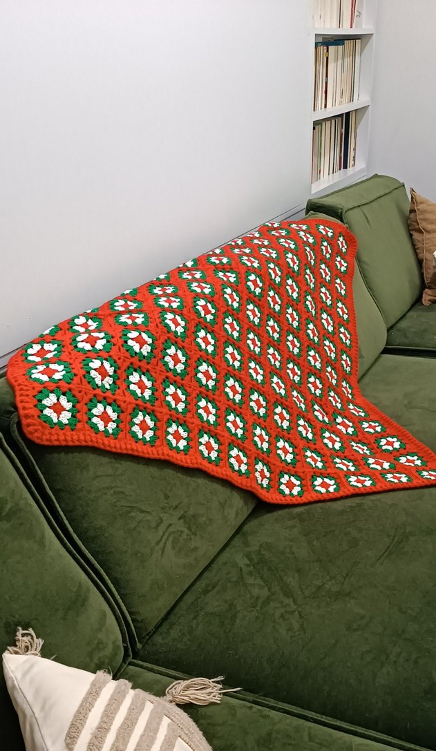 Yılbaşı renkleriyle Battaniye - Görsel 3