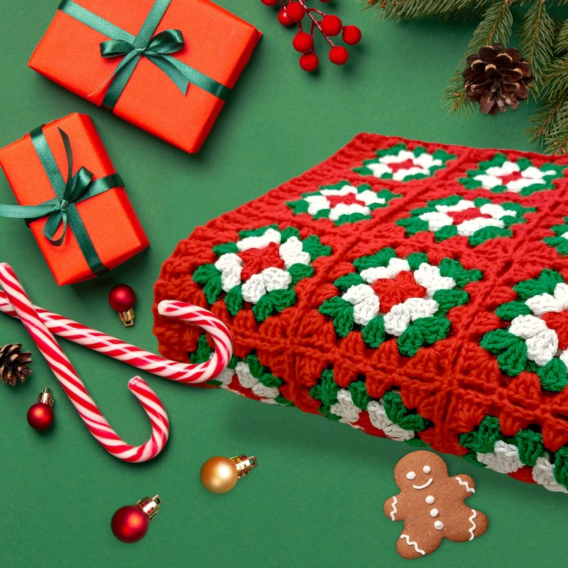 Yılbaşı renkleriyle Battaniye - Görsel 2