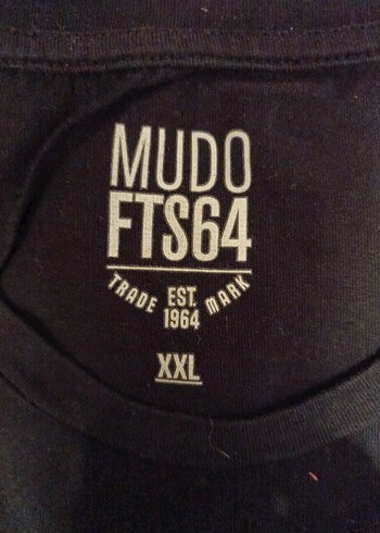 Siyah Baskılı Rock Punk T-shirt - Görsel 5