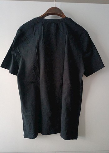 Siyah Baskılı Rock Punk T-shirt - Görsel 2